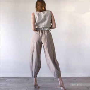100% turkish linen pants made in belarus